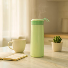 Leak - Proof Plastic Flask - (Green Color / 1 Pc / 400ML) - justgrabit.in | Just Grab It