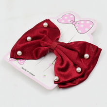 Hair Bow Knot Clip Suitable For Girls (1 Pc / Multicolour), Hair accessories - justgrabit.in | Just Grab It