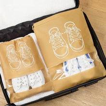 BEACH BAG SHOES STORAGE BAG CLOSET ORGANIZER NON - WOVEN TRAVEL PORTABLE BAG WATERPROOF POCKET CLOTHING CLASSIFIED HANGING BAG SHOE BAG LUGGAGE TRAVEL PORTABLE SHOE POUCH NON WOVEN TRANSPARENT WINDOW (3 PC ) - Justgrabit Inc.