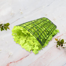 Plastic Wall Artificial Flowers Plant Base (60×40 CM / 1 Pc) - justgrabit.in | Just Grab It