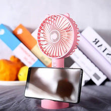 Portable Classic Hand Fan 3 - Speed Table Fan for Office School Home Use - justgrabit.in | Just Grab It