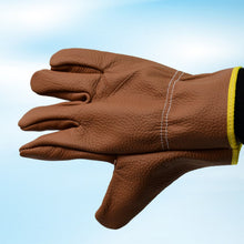 Gloves Gardening Gloves for Men Women Leather Gloves Heavy Duty Gloves (1 Pair) - justgrabit.in | Just Grab It