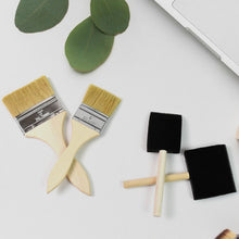 Paint Brush for Wall Painting & Foam Brush Painting Sponge Tool (4 Pcs Set) - justgrabit.in | Just Grab It