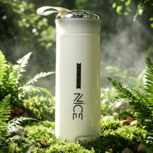 Premium White Glass Water Bottle (1 Pc ,400 ML) - justgrabit.in | Just Grab It