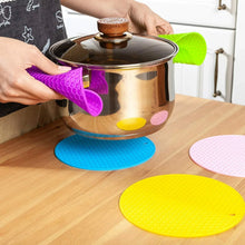 Silicone Trivet for Hot Dish and Pot, Silicone Hot Pads ( 1 pcs ) - Justgrabit Inc.