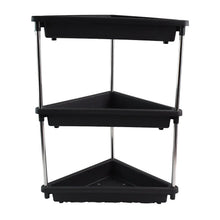 3 - Layer Multipurpose Plastic Corner Storage Rack - Justgrabit Inc.