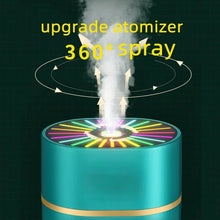 Humidifiers For Bedroom, Small Humidifier With Colorful Light Effect, Mini Desk / Car Humidifier with Colorful Light - justgrabit.in | Just Grab It