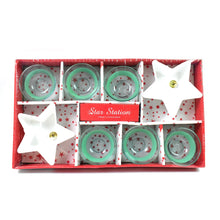 Star Station 6 Pc Glass Bowl & 2 Pc Plastic Star Snack Bowl Set (8 Pcs Set) - justgrabit.in | Just Grab It