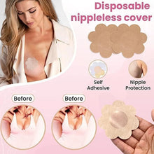 Boob Tape with Nipple Covers: Cotton, Breathable, Lift & Support (5m, 10 Pairs) - Justgrabit Inc.