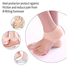 Anti Crack Silicon Gel Heel Moisturizing Socks for Foot Care Men Women (Loose Pack) - Justgrabit Inc.