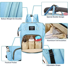 Multifunction Diaper Bag for Baby Care Travel Backpack Large Capacity (1 Pc) - justgrabit.in | Just Grab It