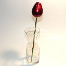 Metal Red Rose Couple Jewelry Box - Fancy Jewelry Box (1 Pc) - justgrabit.in | Just Grab It
