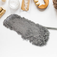 Wet and Dry Cotton Pad Floor Mop with Long Aluminium Handle (1 Pc / Large) - justgrabit.in | Just Grab It
