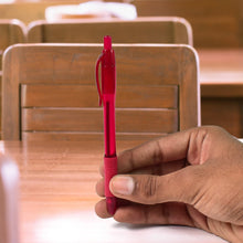 Red Colour Gel Pen Set, Set of 12 Pcs - justgrabit.in | Just Grab It