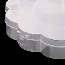 Round Compartment Plastic Storage Box (1 Pc) - Justgrabit Inc.