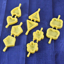 Plastic Cookie Cutter Mould Set (6 Pc) - justgrabit.in | Just Grab It