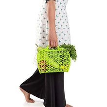 Plastic Foldable Basket Bag || Fruit & Vegetable Storage Basket (3 Pcs Set / Multicolor) - Justgrabit Inc.