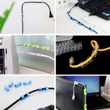 Plastic Wire Cord Cable Clips Organizer Holder (16 Pcs Set) - Justgrabit Inc.