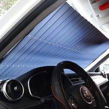 Retractable Long Foldable Windshield Sun Shade for Car (1 Set) - justgrabit.in | Just Grab It