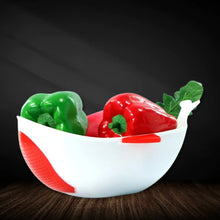 Plastic Rice Pulses Fruits Vegetable Noodles Pasta Washing Bowl and Strainer - Justgrabit Inc.