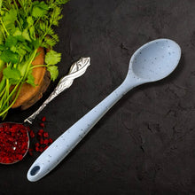 Multipurpose Silicone Spoon, Silicone Basting Spoon Non - Stick Kitchen Utensils Household Heat - Resistant Non Stick Spoons Kitchen Cookware Items For Cooking and Baking (6 Pcs Set) - Justgrabit Inc.