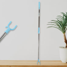 Stainless Steel Telescopic Pole Clothes Hooks Hanger (1 Pc / 1 Mtr.) - justgrabit.in | Just Grab It