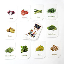 Kidkraft 32 - Piece Educational Vegetable Flash Cards Set - Justgrabit Inc.