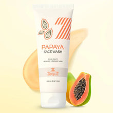 Zequz Papaya Face Wash - (100ml / 1 Pc) - justgrabit.in | Just Grab It