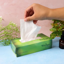 Freshee Premium Skin - Friendly Facial Tissues — 100 Pc Box (18 x 20 cm) - justgrabit.in | Just Grab It