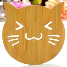 Square Bamboo Wood Table Place mat Hot Pot Cup Mat Tea Coaster(14×14 Cm / 1 Pc) - justgrabit.in | Just Grab It