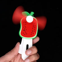 Mini Hand Pressure Fruit - Shaped Fan for Kids (1 Pc / Mix Design) - justgrabit.in | Just Grab It
