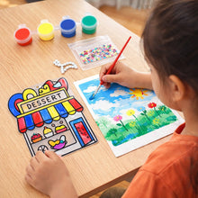 Kids Paint Coloring & Craft Activity Set with Beads (Mix Design, 1 Set) - justgrabit.in | Just Grab It