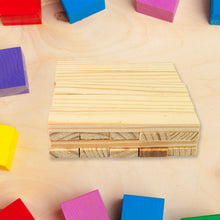 Wooden Pattern Brain Puzzles 20 Pcs Wooden Strips, 40 Pattern Cards (1 Set) - justgrabit.in | Just Grab It