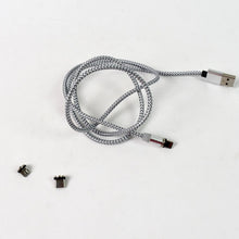 3 in 1 Magnetic Multi Charging Cable (1 Pc) - justgrabit.in | Just Grab It