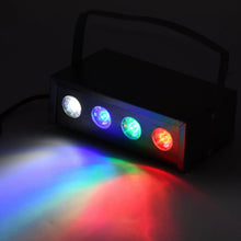 Mini Laser Projector Low Par Light 4 LED RGBW Stage Lighting Laser Light, Special Effects, Party Light - justgrabit.in | Just Grab It