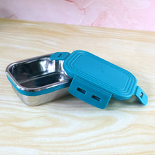 Apex Stainless Steel Mini Stack Plate Food Container (Approx 200 ML) - justgrabit.in | Just Grab It