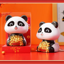Solar Powered Moving Panda Car Dashboard Decoration – 1 Pc - justgrabit.in | Just Grab It