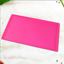 Plastic Kitchen Tray with Modern Hollow Design (40x25 cm) - justgrabit.in | Just Grab It