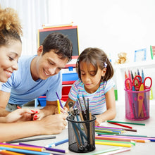 Metal Mesh Pen Holder for Desk (1 Pc): Pen Stand, Pencil Organizer, Stationery Storage - Justgrabit Inc.