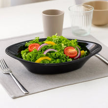 Plastic Marin Serving Bowl – Elegant Oval Deep Bowl (1 Pc / Balck) - justgrabit.in | Just Grab It