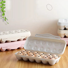 18 Grid Egg Holder Storage, Shock - Proof Egg Container with Buckle, Egg Carrier, Egg Tray, Egg Shelter, Effective Full Seal, Egg House use for Fridge, Camping, Kitchen - Justgrabit Inc.