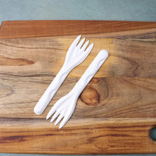 Compostable Bagasse Fork – 10 Pcs Pack - justgrabit.in | Just Grab It