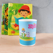 Cute Cartoon Melamine Drinking Glass (Approx 250ML / 1 Pc) - justgrabit.in | Just Grab It