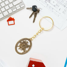 Premium Golden Metal Durga Maa Keychain (1 Pc) - justgrabit.in | Just Grab It