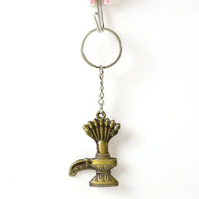 Antique Lord Shiva Shivaling Metal Keychain (1 Pc) - justgrabit.in | Just Grab It
