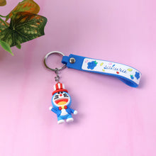 Cute Silicone 3D Key Chain with Metal Hook & Strap (Pack of 1) - justgrabit.in | Just Grab It