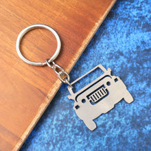Stylish Metal Jeep Shape Keychain (1 Pc) - Justgrabit Inc.