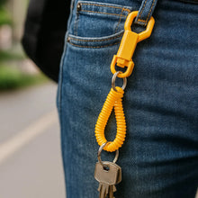 Coiled Retractable Keychain - (1 Pc) - justgrabit.in | Just Grab It