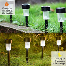 Solar Powered Garden Pathway Lights (10 Pc / Set) - justgrabit.in | Just Grab It