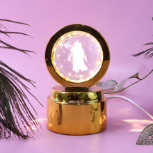 Radhe Krishna Crystal Ball Night Light – 1 Pc - justgrabit.in | Just Grab It